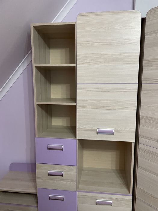 Komplet mebli Lorento (6 mebli oraz biurko narożne)