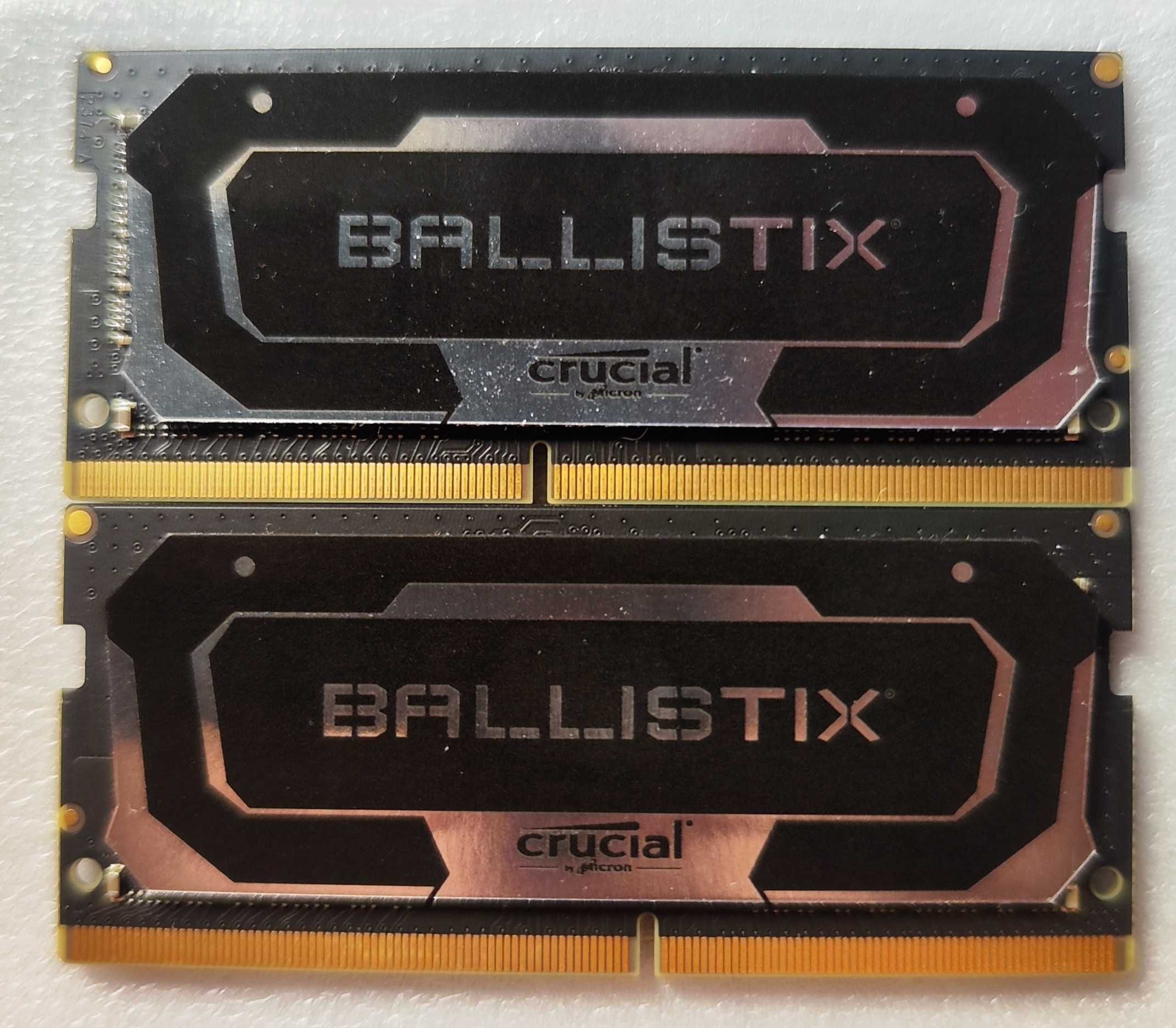 ОЗУ Crucial Ballistix SODIMM DDR4 16GB (2x8) 3200Mhz (BL2K8G32C16S4B)