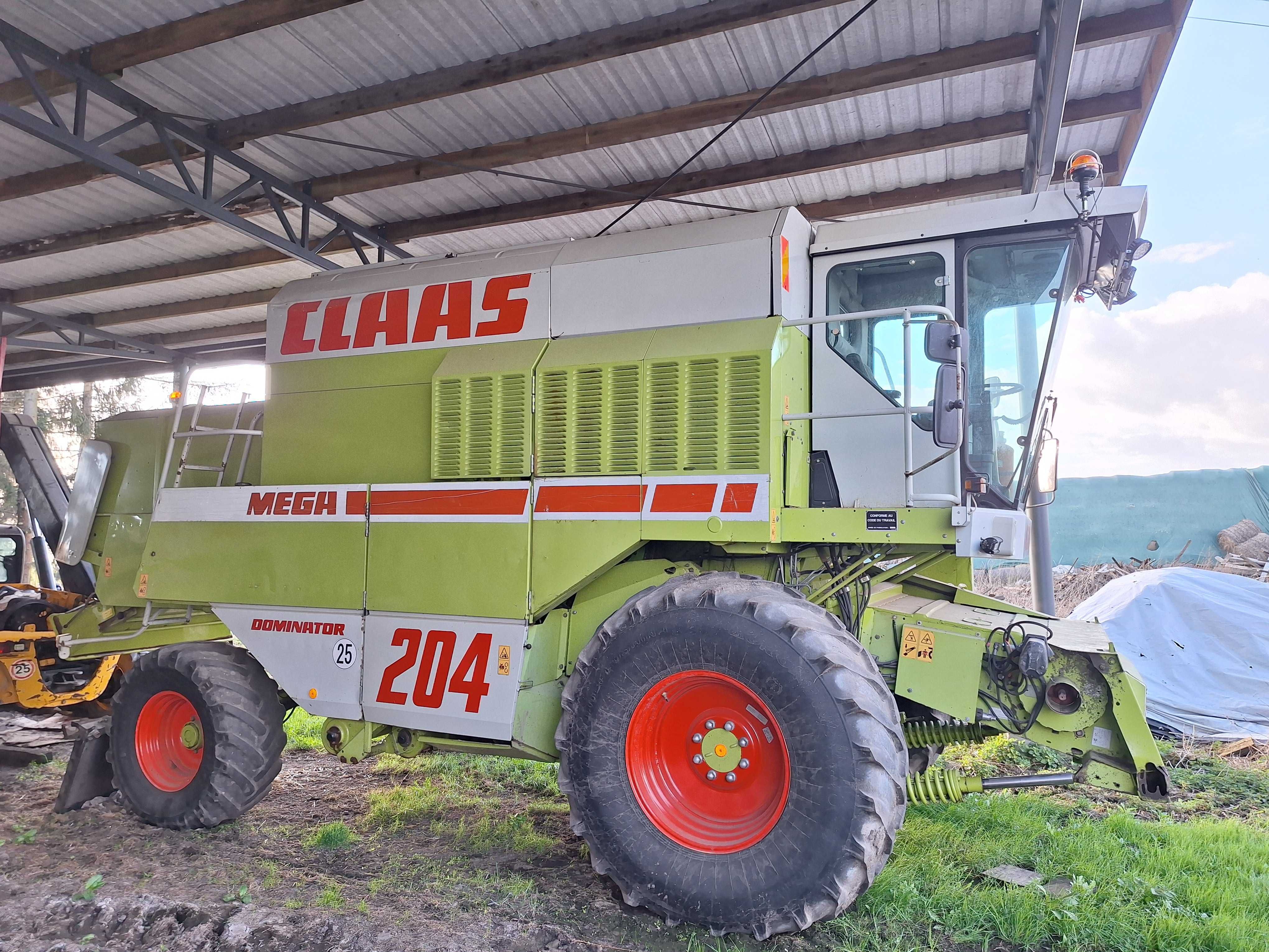 Kombajn claas mega 204