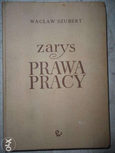 Zakres prawa pracy Szubert