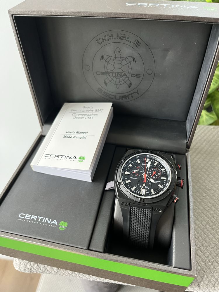 Zegarek męski certina ds eagle stan igła tissot seiko
