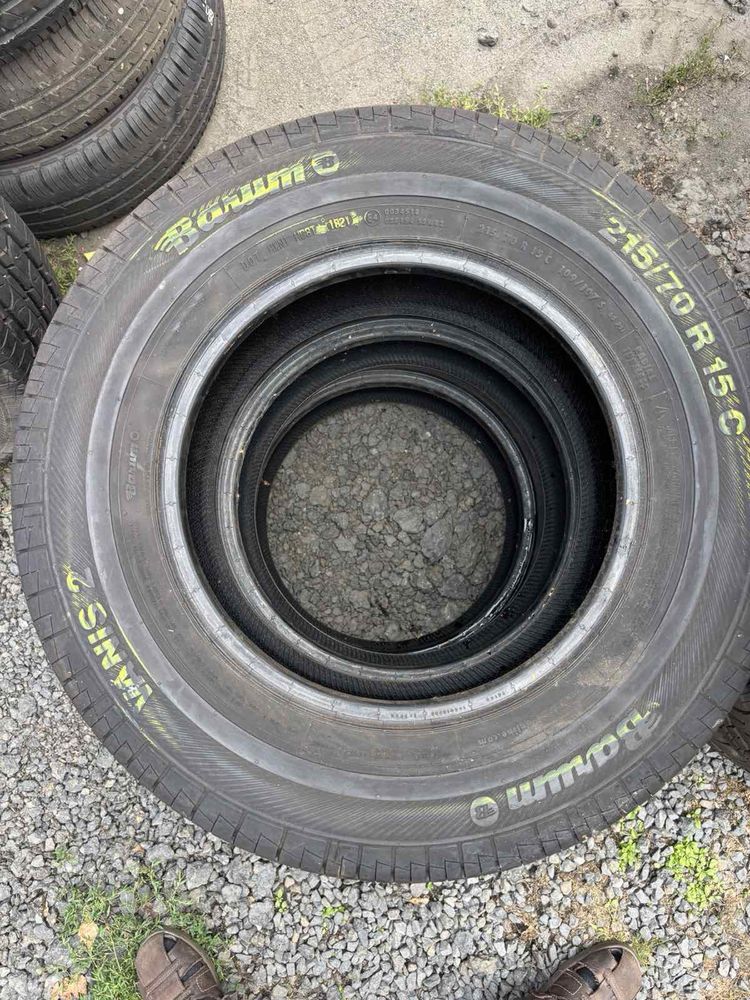 Шини колеса 215/70/65 r15c hankook sava