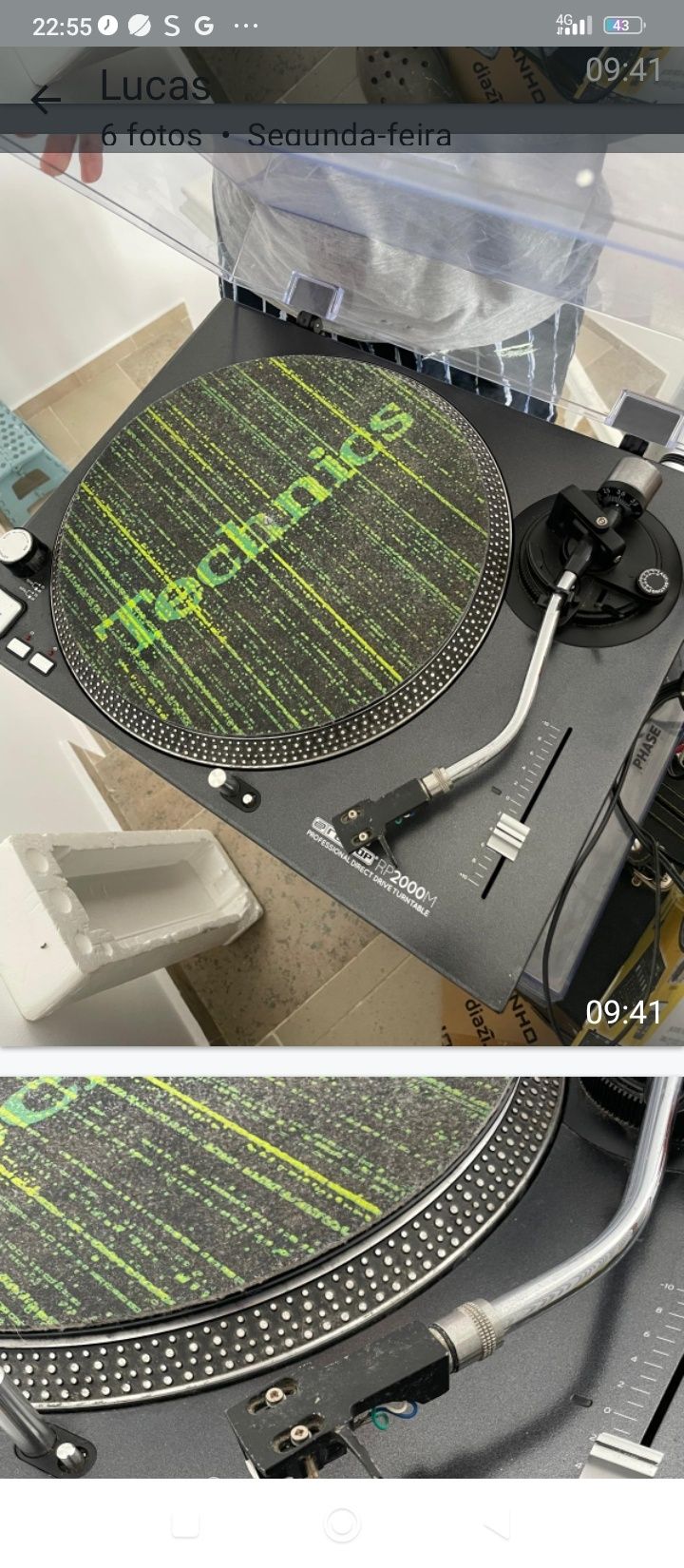 Giradiscos Reloop RP-2000M