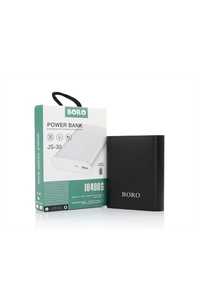 Зовнішній акумулятор (power bank) 10400mAh (2400mAh) Boro JS-30