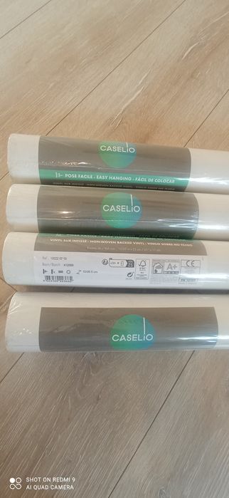 Шпалери Caselio білі.  Бельгія!!! Ціна за 1шт