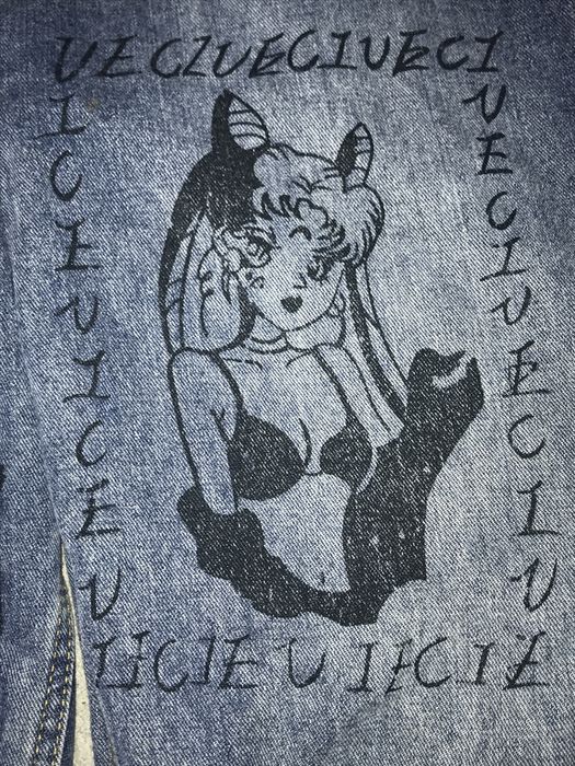 джинсы кюлоты