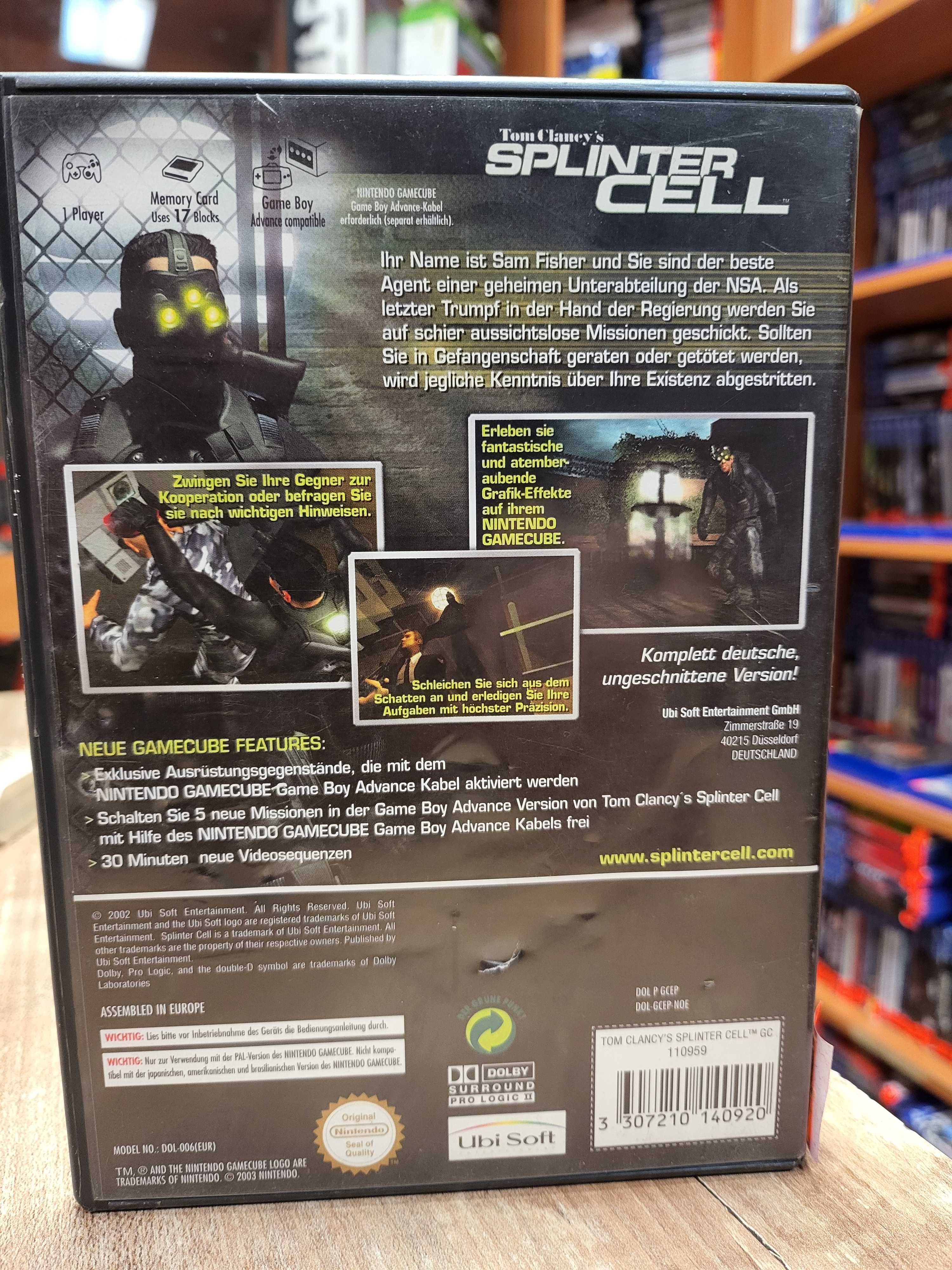 Tom Clancy's Splinter Cell GameCube, SklepRetroWWA