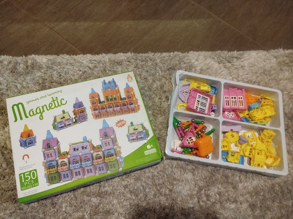 Klocki konstrukcyjne magnetyczne