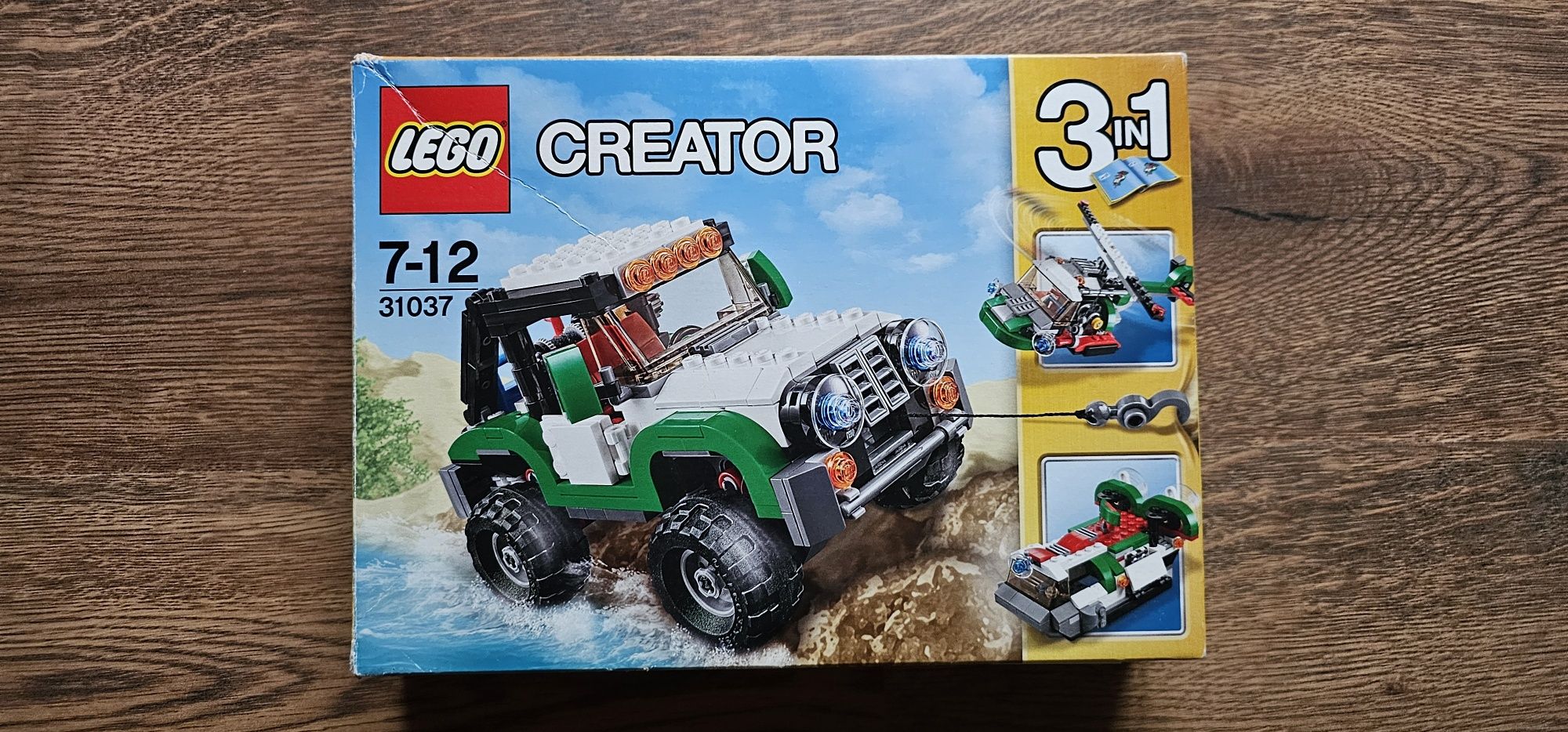 lego 31037 3w1 auto helikopter