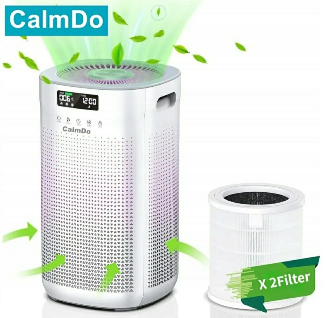 CalmDo oczyszczacz powietrza Dotykowy ekran HEPA