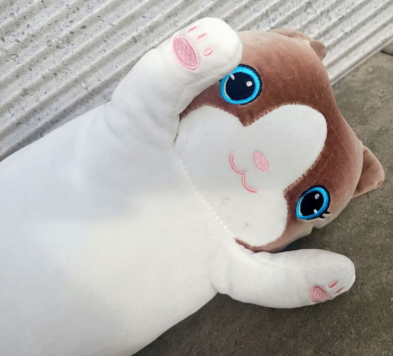 Rewelacyjny długi kot parówka uroczy 100cm