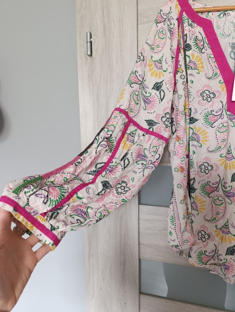 Bluzka Boho Monsoon rozmiar 40 L nowa z metką