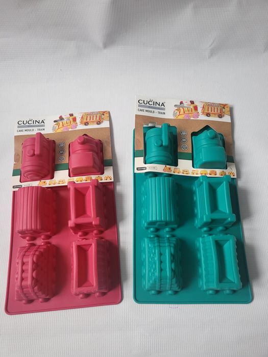 Sylikonowe foremki do pieczenia