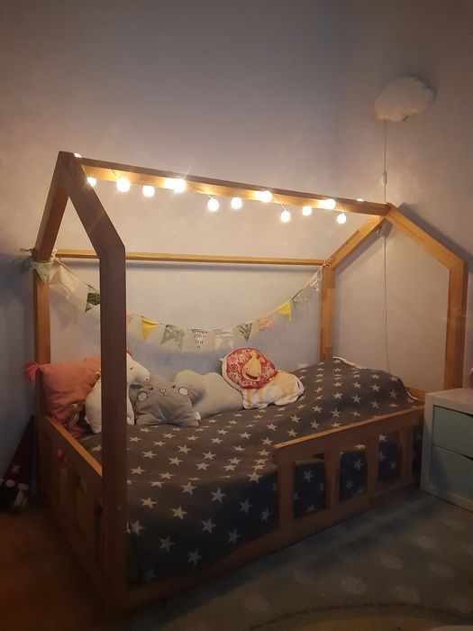 Łóżko łóżeczko domek 80x160