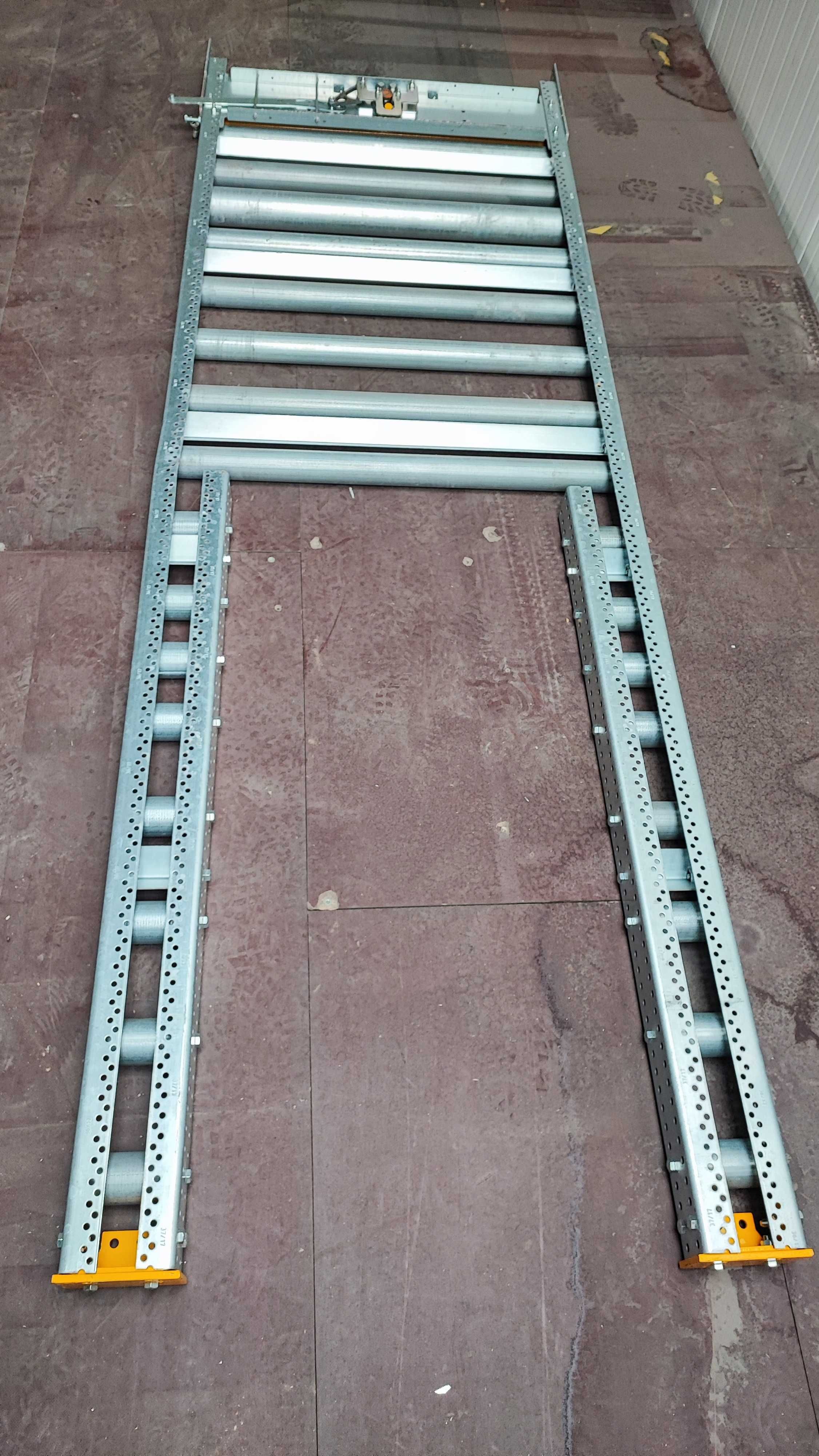 Przenośnik rolkowy paletowy taśmowy podajnik taśmociąg BITO 90cm
