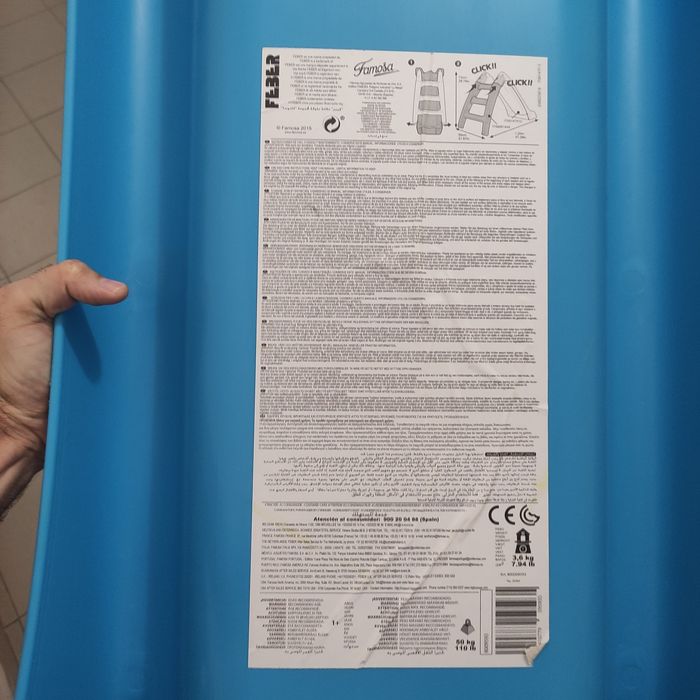 Escorrega Feber como Novo