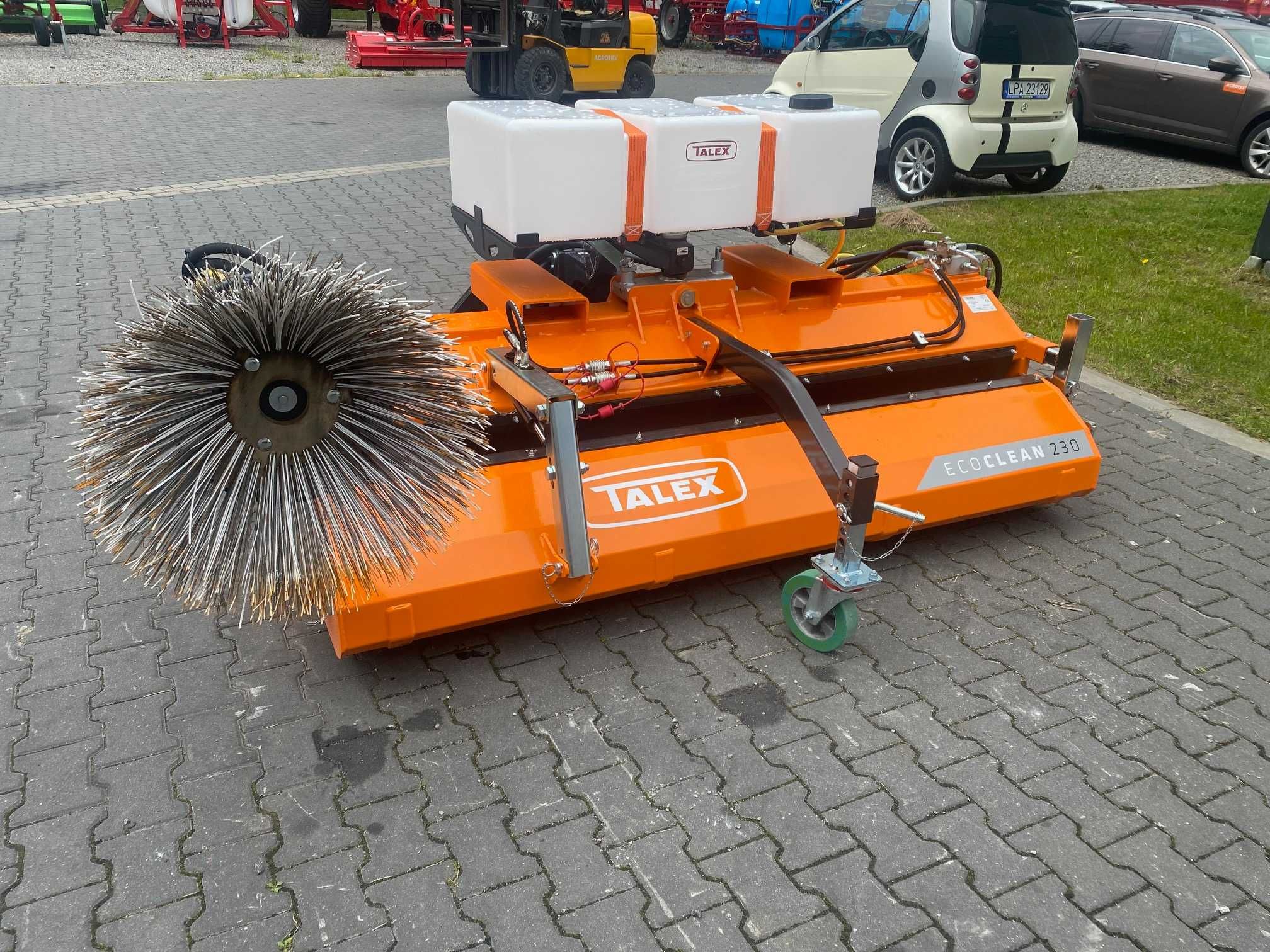Zamiatarka + Szczotka Boczna Na Tuz Przedni Talex 2,3