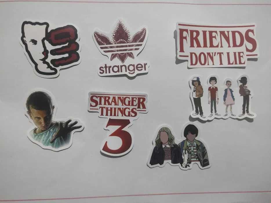 Stickers/Autocolantes Stranger Things