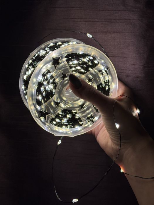 Гірлянда роса катушка 200 м