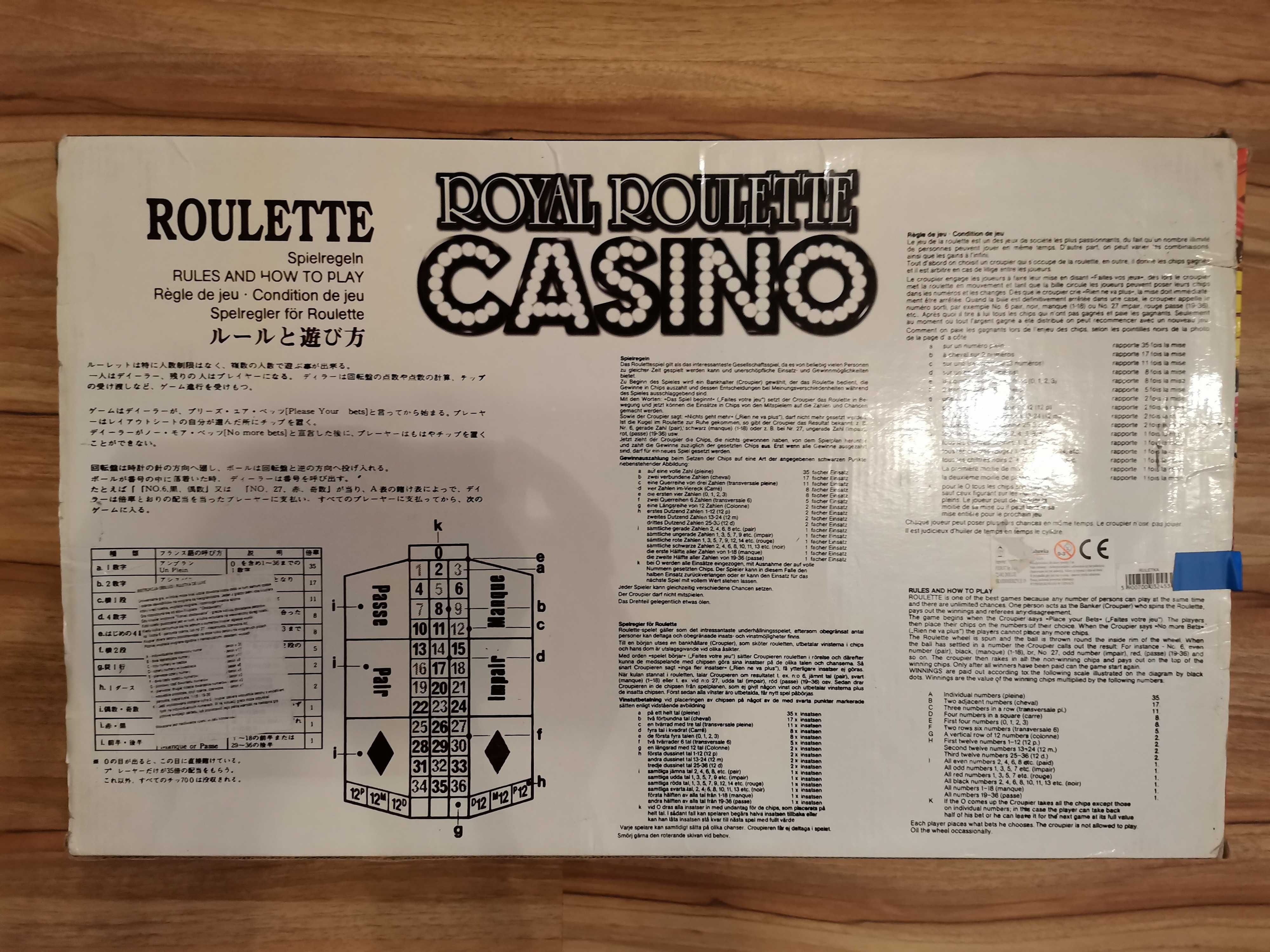 Casino Royal roulette