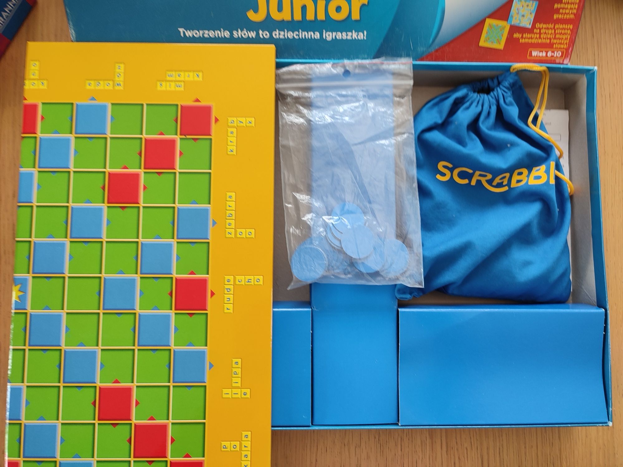 Gra Scrabble junior