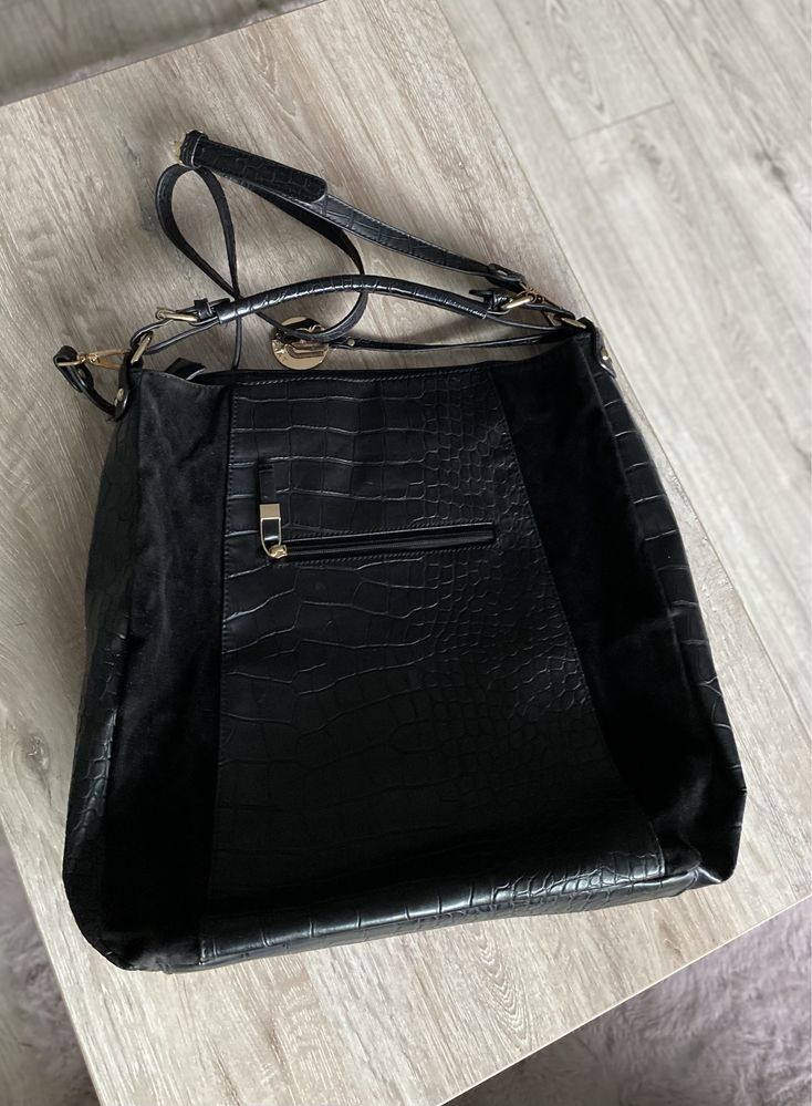 Torba shopper wężowa skóra Lookat