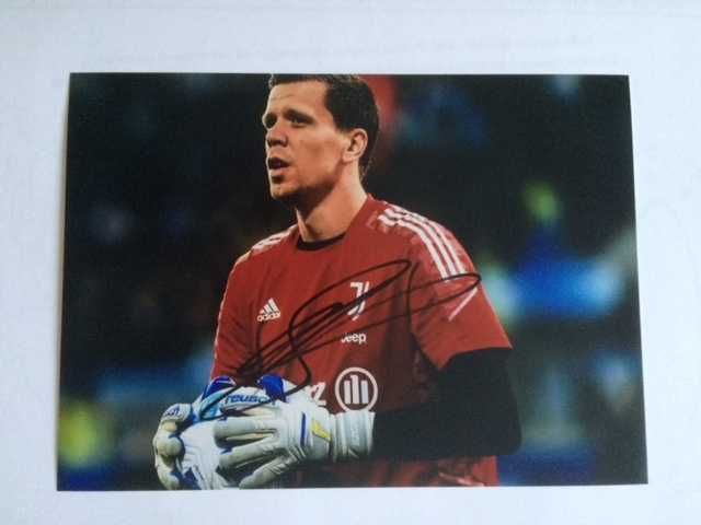 Wojciech Szczęsny oryginalny autograf
