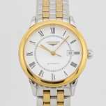 Damski Longines Flagship Stal/Złoto 30mm Automat KOMPLET L4.374.3.21.7