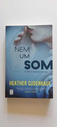 Livro "Nem Um Som" de Heather Gudenkauf, Novo! Portes Grátis!
