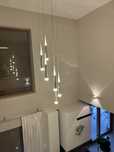 Azzardo Brina 6 lampa żyrandol antresola chrom