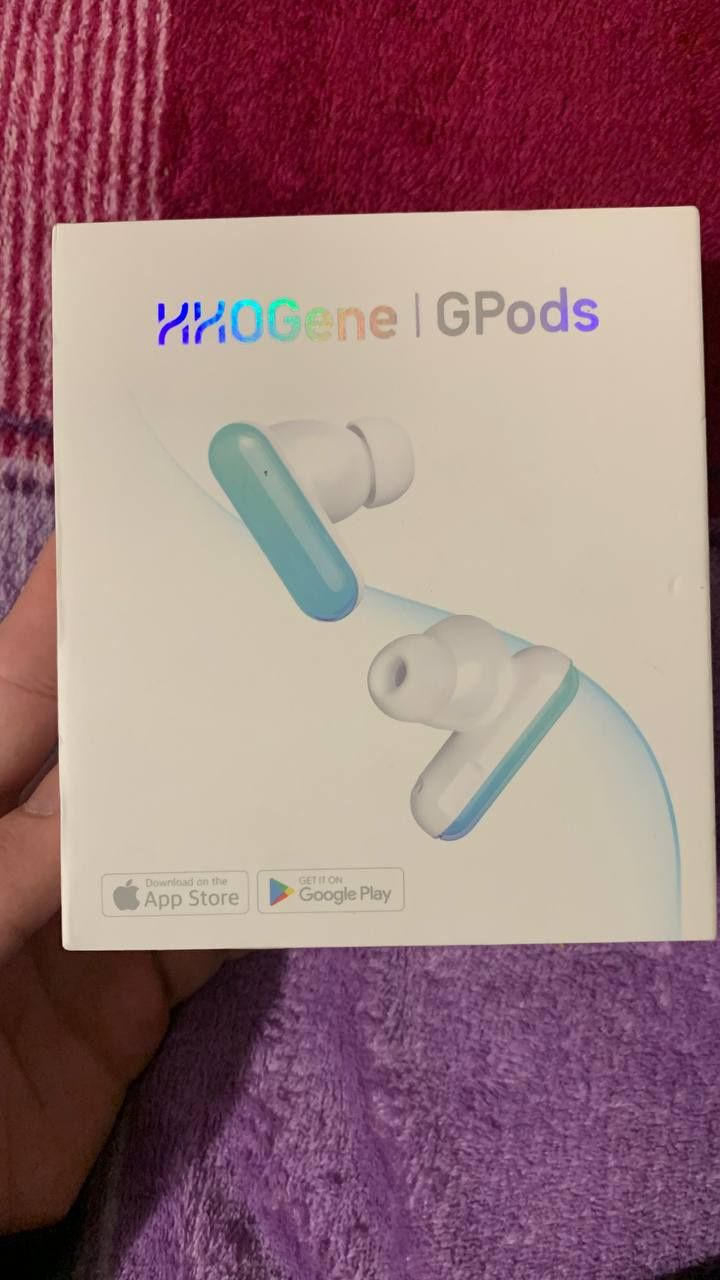 Bluetooth Навушники HHOGene GPods Premium Set Bluetooth RGB