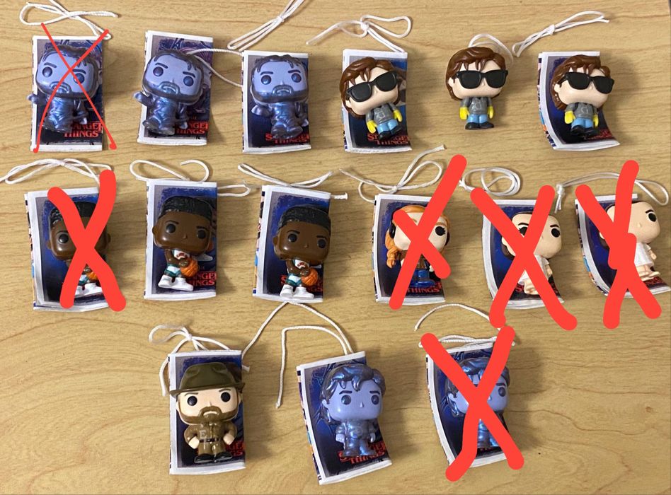 Фігурки Stranger things