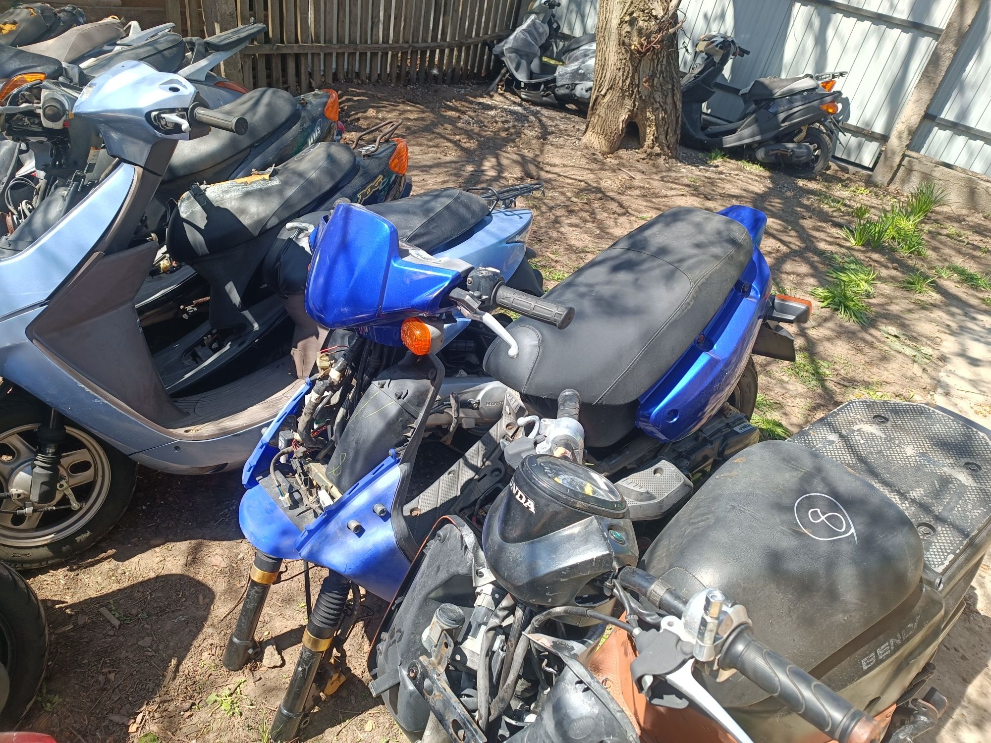 Пластик на Yamaha axis 90 grand axis 100 bws 100 Super jog zr sa 16 zr