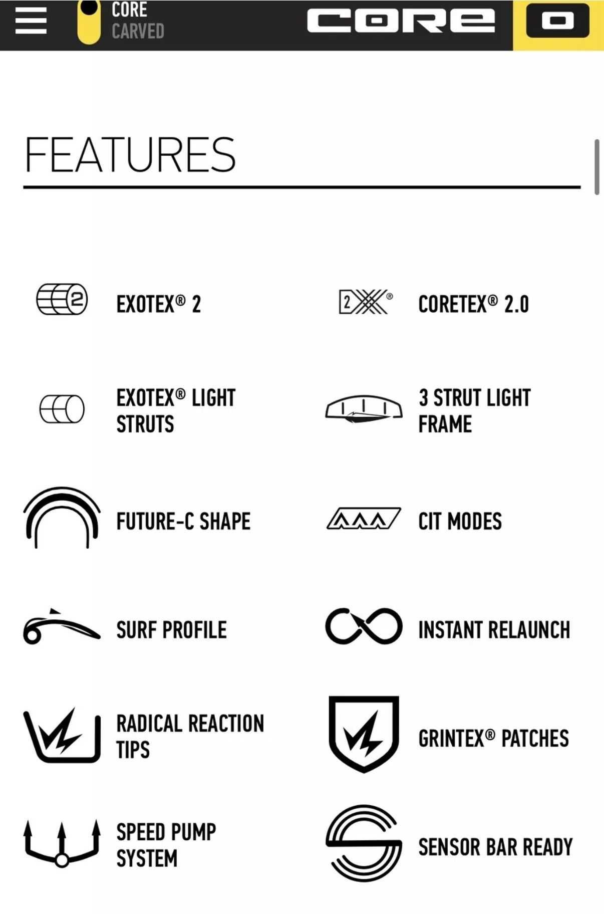 Kitesurf Core Nexus 10 (model 2018 / 2020)