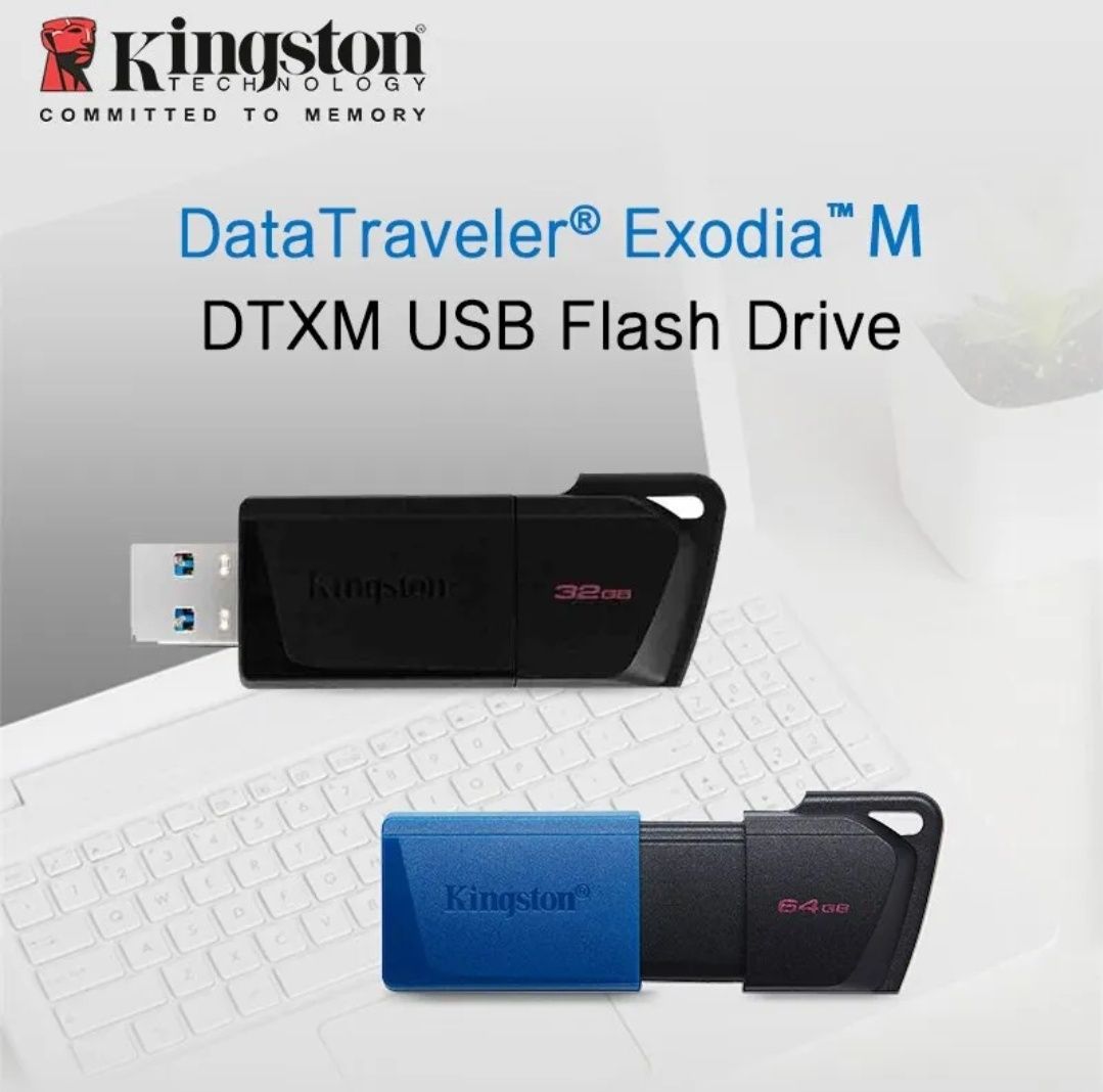 NOWY pendrive KINGSTON Exodia M DTXM 64GB z USB 3.2 okazja KRAKÓW