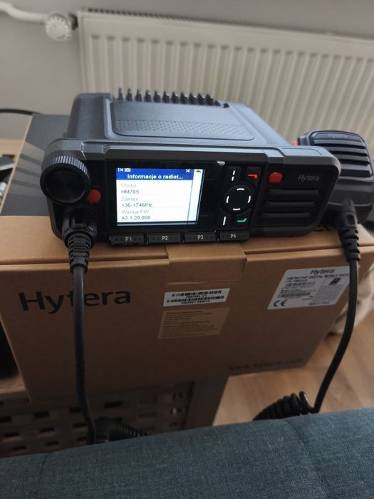 Hytera HM785 VHF DMR radiotelefon + kabel do programowania