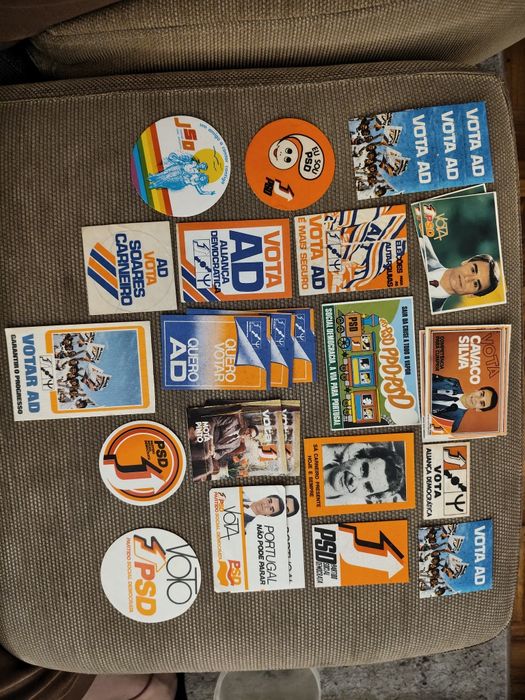 PSD AD - stickers e autocolantes vintage antigos