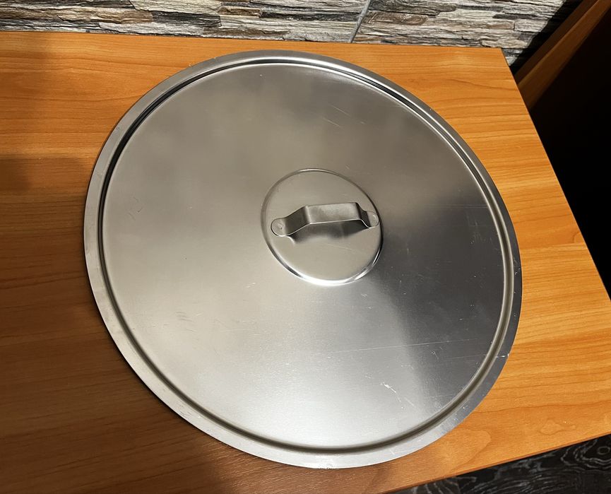 Крышка нержавейка 38 см нержавеющая сталь СССР. Качество! Редкость!