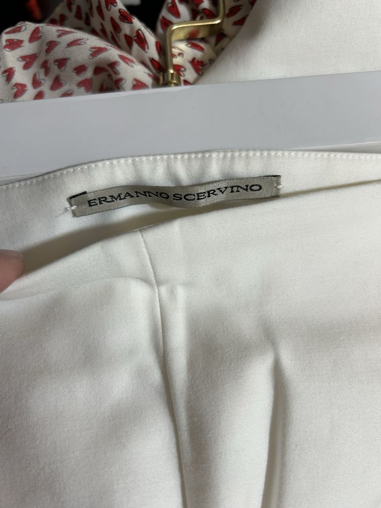 Білі літні штани Ermanno Scervino. Люкс бренд. Оригінал