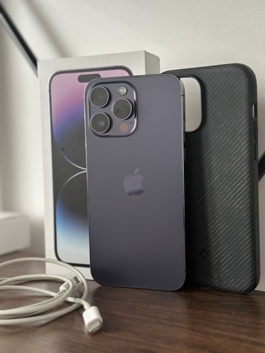 iPhone 14 Pro Max 128 GB – fioletowy – stan jak nowy