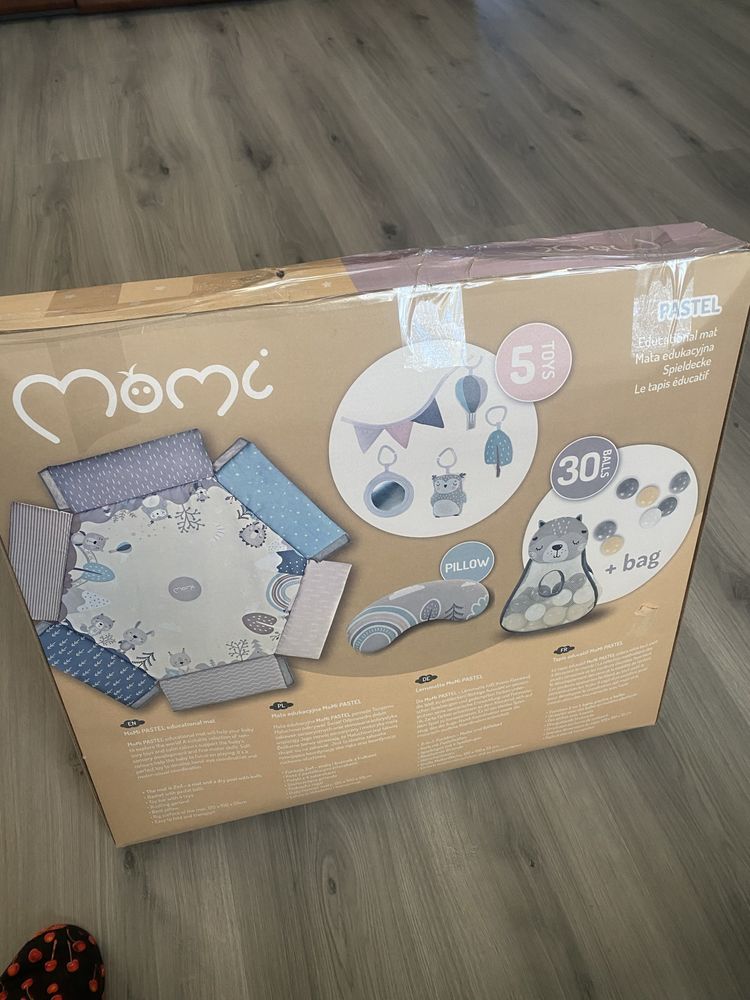 Mata edukacyjna Momi pastel