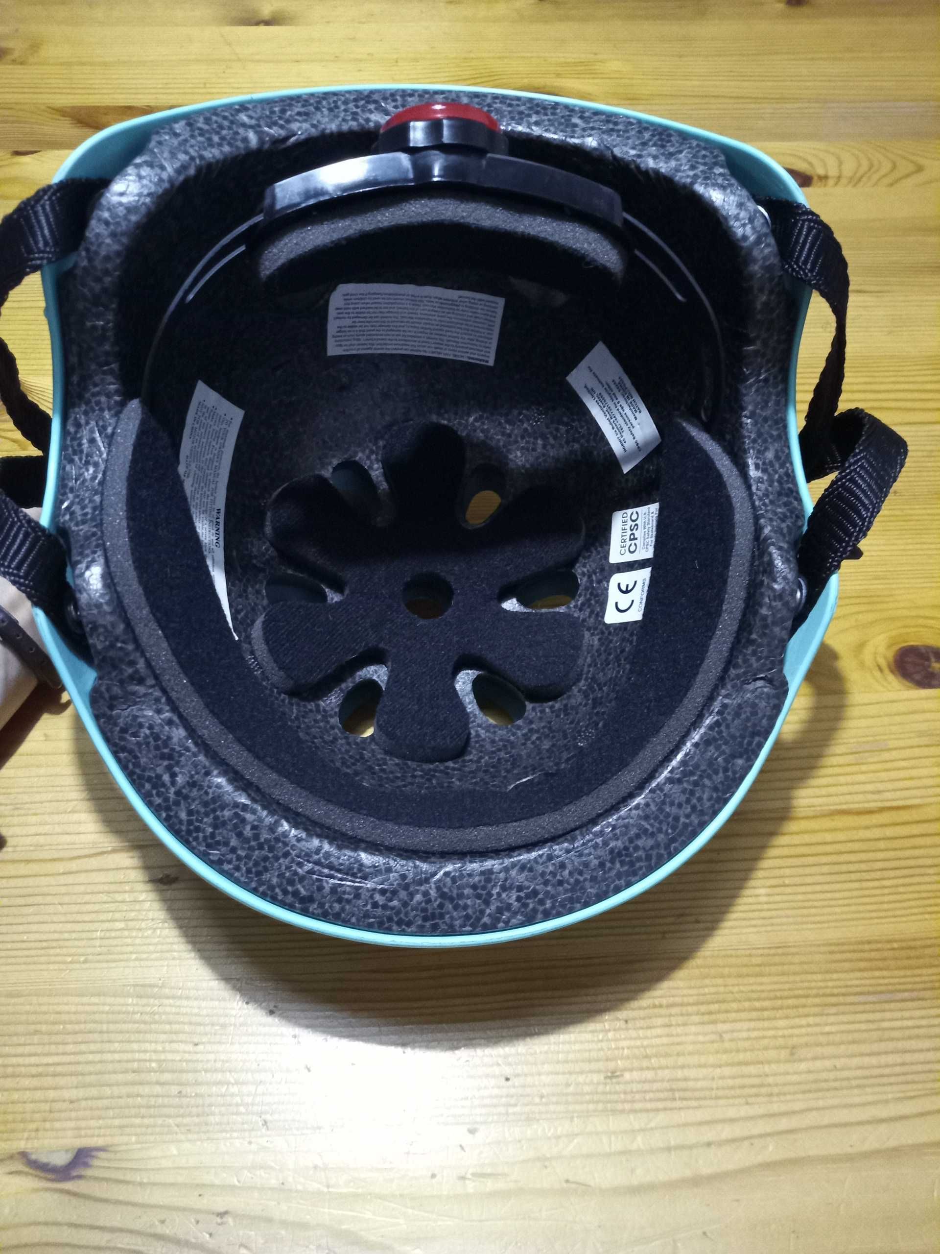 Kask rowerowy dziecięcy Hornit lama miętowy nowy S
