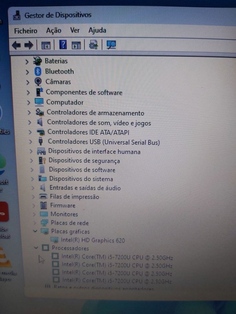 Portátil HP 15 Intel i5 c/ SSD 500GB
