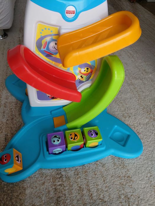 Fisher-Price Dwustronna Ścianka interaktywna +Dźwięk zabawka