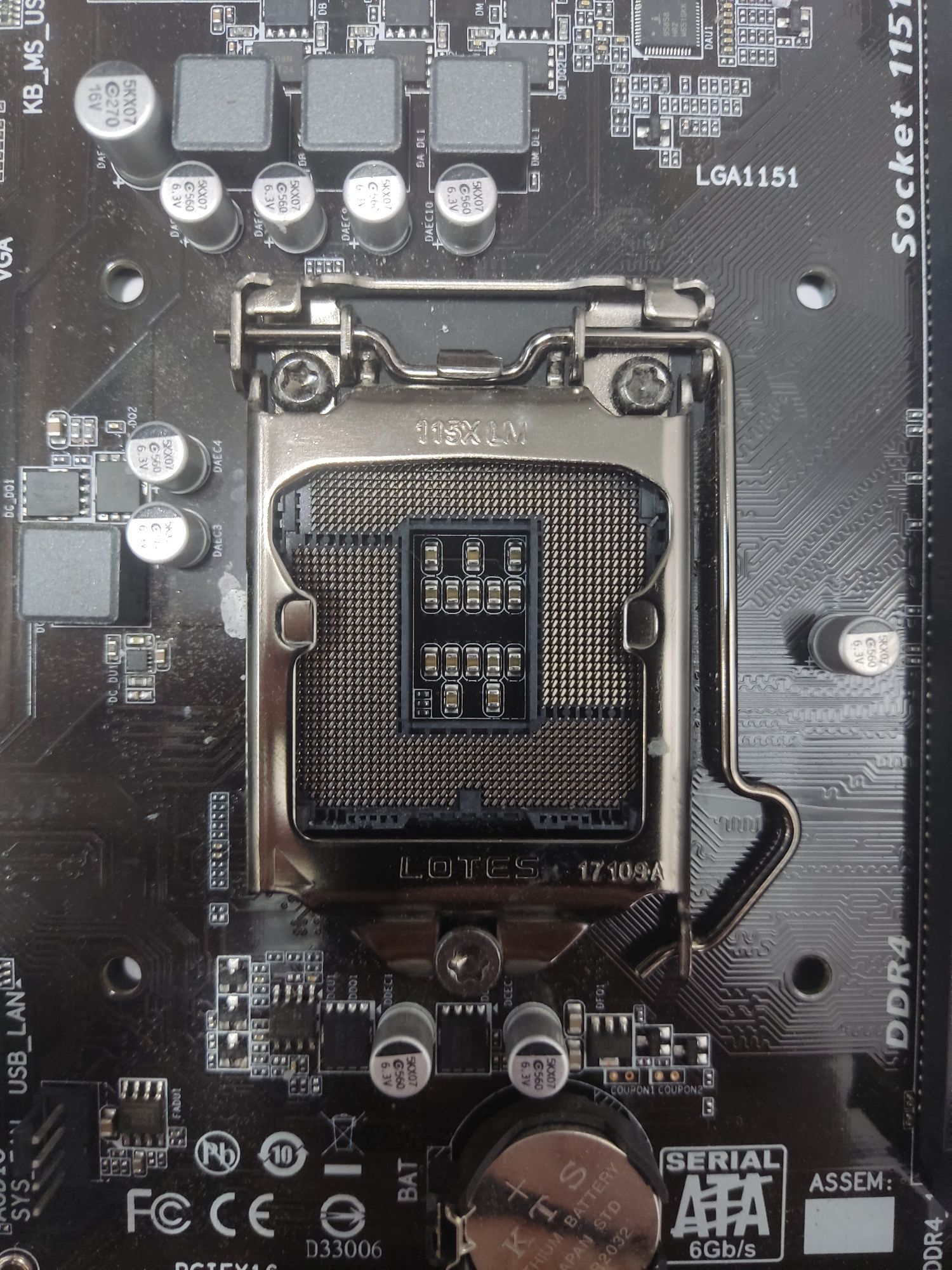 Материнская плата Gigabyte H110M-S2PV lga1151