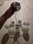 Zyrandol lampa wisząca kule 7 szt