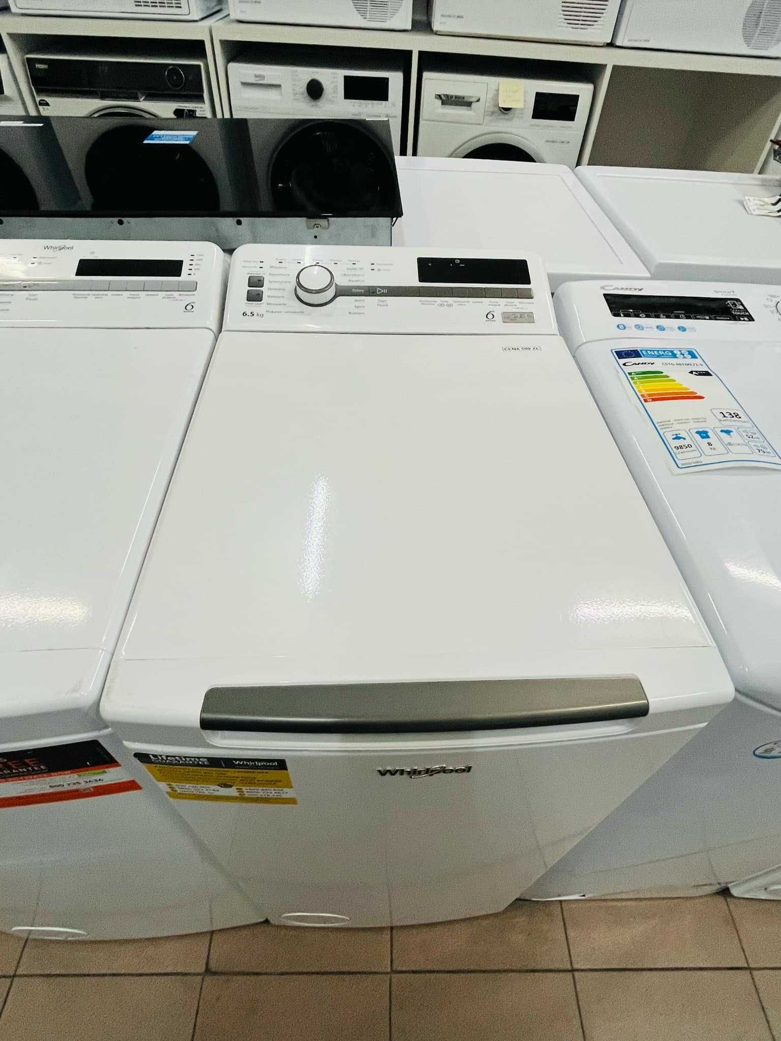 Pralka Whirlpool po Regeneracji, 6,5 kg, 1200 obr. – Szybka Dostawa!