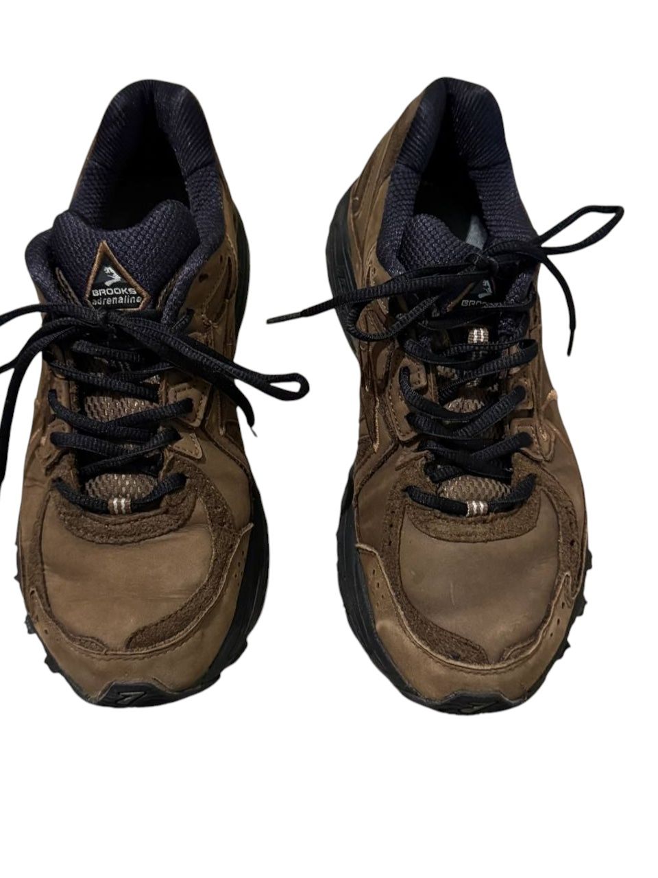 Brooks, brown shoes