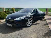 Peugeot 407 coupe 2.2 benzyna 163 km czarna