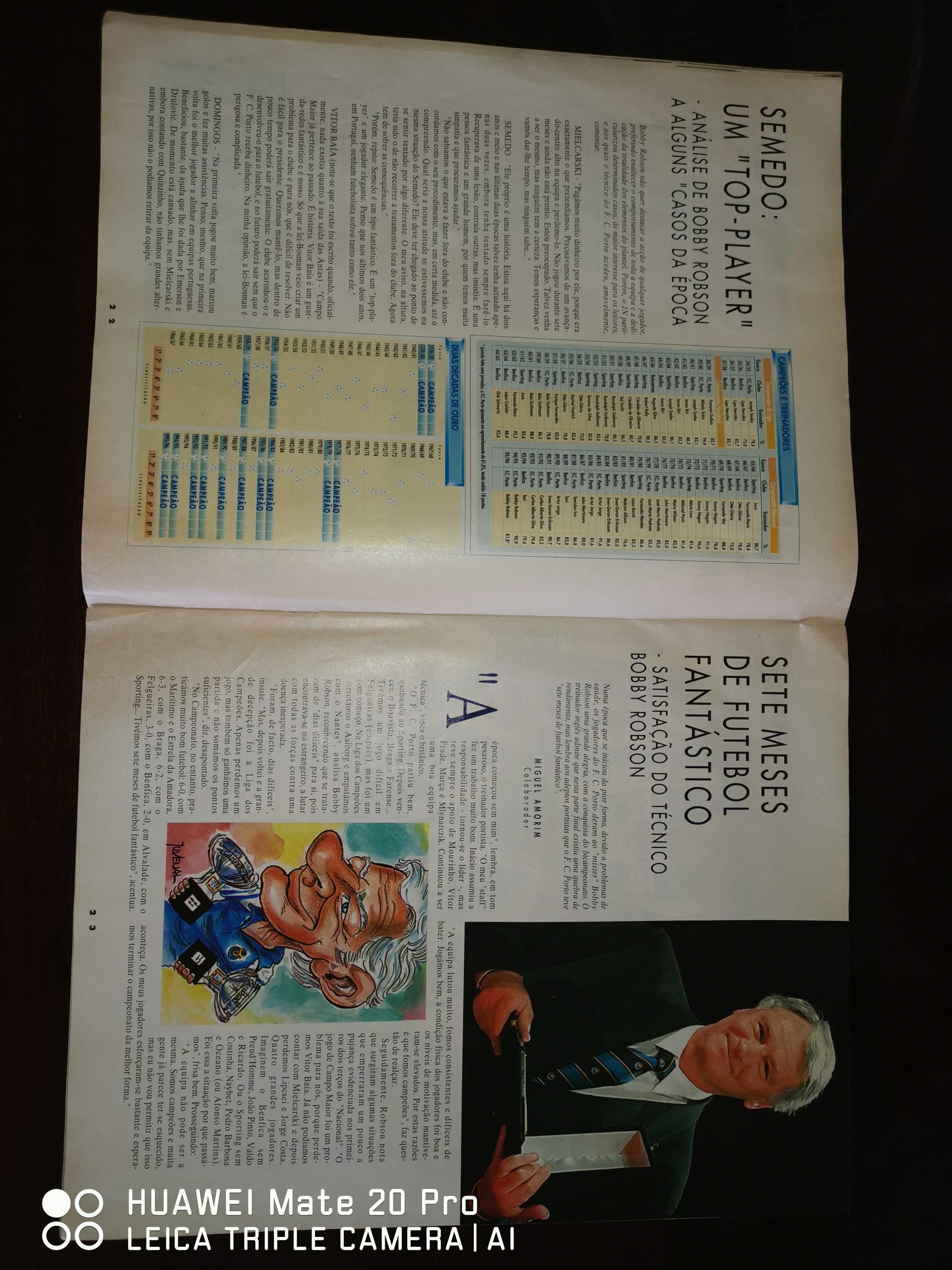 Revista do FCP bicampeão em 1996